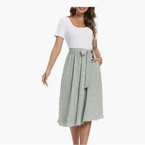Elegant Green Women's Dress